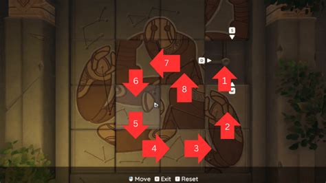 solve temple of roots puzzle.